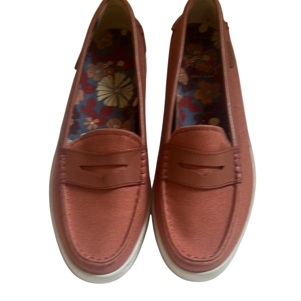 Cole Haan canvas Nantucket loafer II sz 7b - Picture 2 of 16